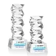 Callucci VividPrint™ Award on Robson Base - Clear | https://www.bestnamebadges.com
