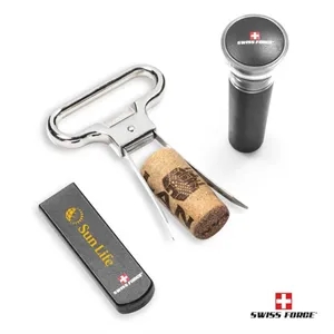 Swiss Force® Alsace Wine Accessory Set | https://www.bestnamebadges.com