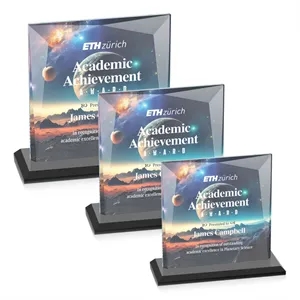 Tanner VividPrint™ Award - Black | https://www.bestnamebadges.com