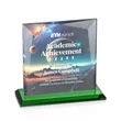 Tanner VividPrint™ Award - Green | https://www.bestnamebadges.com