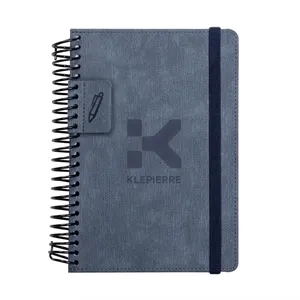 Savile Spiral Journal w/Pen Loop | https://www.bestnamebadges.com