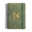 Savile Spiral Journal w/Pen Loop | https://www.bestnamebadges.com