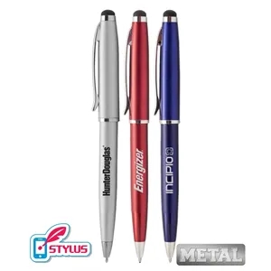 Promotional "Glorious" Metal Twister Stylus Pen