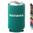 Collapsible Neoprene Can Cooler | https://www.bestnamebadges.com