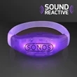 Sound Activated Light Up LED Flashing Bracelets | https://www.bestnamebadges.com