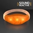 Sound Activated Light Up LED Flashing Bracelets | https://www.bestnamebadges.com
