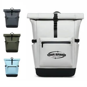 Roll-Top Foldable Backpack Large Capacity Laptop Bag