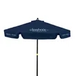 7' Steel Market Umbrella Kit With Valance (6 Imprints) | https://www.bestnamebadges.com