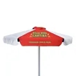 7' Market Umbrella Kit With Valance (2 Imprints) | https://www.bestnamebadges.com