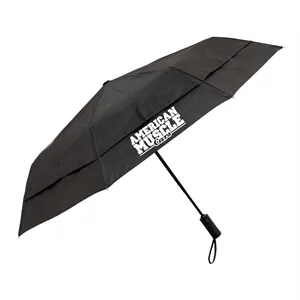 E-Z Fold Vented Umbrella (4 Imprints)