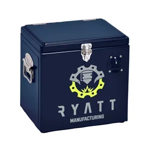 Metal Party Cooler, Front Imprint