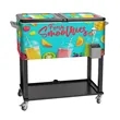 Rolling Cooler Vending Cart, Wrap Graphic & Lid Decals | https://www.bestnamebadges.com