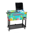 Rolling Cooler Vending Cart, Wrap Graphic & Lid Decals | https://www.bestnamebadges.com