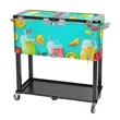 Rolling Cooler Vending Cart, Wrap Graphic & Lid Decals | https://www.bestnamebadges.com
