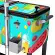 Rolling Cooler Vending Cart, Wrap Graphic & Lid Decals | https://www.bestnamebadges.com