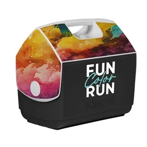 IGLOO Playmate Elite Cooler Imprinted Front & Decals on Lid