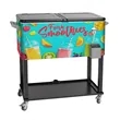 Rolling Cooler Vending Cart, Wrap Graphic | https://www.bestnamebadges.com