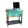Rolling Cooler Vending Cart, Wrap Graphic | https://www.bestnamebadges.com