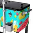 Rolling Cooler Vending Cart, Wrap Graphic | https://www.bestnamebadges.com