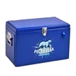 Metal Tool Box Cooler, Front Imprint | https://www.bestnamebadges.com