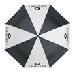 Challenger Alternating Panels Umbrella (4 Imprints) | https://www.bestnamebadges.com