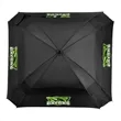 Square Challenger Umbrella (4 Imprints) | https://www.bestnamebadges.com