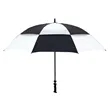 Challenger Checkerboard Panels Umbrella  (1 Imprint) | https://www.bestnamebadges.com
