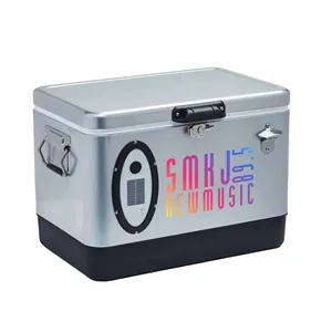 Sasquatch 54QT Bluetooth Music Cooler, Front Imprint