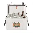 45L Bench Cooler, Front Imprint | https://www.bestnamebadges.com