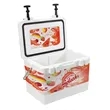 25L OBP Rotomolded Cooler, Wrap & Lid Decals Double-sided | https://www.bestnamebadges.com
