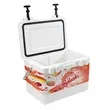25L OBP Rotomolded Cooler, Wrap & Lid Decal | https://www.bestnamebadges.com
