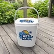 15L Mini Cool Bar, Front and Top Imprinted | https://www.bestnamebadges.com