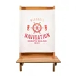 Wood Dock Chair | https://www.bestnamebadges.com