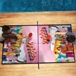 Portable Table Tennis with Full Wrap | https://www.bestnamebadges.com