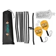 Pickleball Set Plus with Net, Double-Sided Paddles | https://www.bestnamebadges.com