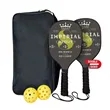 Pickleball Set with Double-Sided Paddles | https://www.bestnamebadges.com