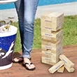 Giant Tumble Tower Single-Sided | https://www.bestnamebadges.com