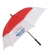 Auto Challenger Golf Umbrella Full-Color Imprint 1 Panel | https://www.bestnamebadges.com
