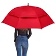 Auto Challenger Golf Umbrella Full-Color Imprint 1 Panel | https://www.bestnamebadges.com