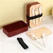 Lunch Box Gift Set with Cutlery and Tote | https://www.bestnamebadges.com