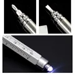 Multi-Functional 7-in-1 LED Light Pen with Ruler Screwdriver | https://www.bestnamebadges.com