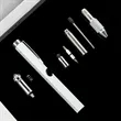 Multi-Functional 7-in-1 LED Light Pen with Ruler Screwdriver | https://www.bestnamebadges.com