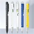 Multi-Functional 7-in-1 LED Light Pen with Ruler Screwdriver | https://www.bestnamebadges.com