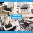 Ergonomic Memory Foam Office Chair Cushion | https://www.bestnamebadges.com