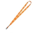 5/8" Textured Polyester Multi-Color Sublimation Lanyard | https://www.bestnamebadges.com