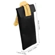 Leather Sunglasses Glasses Pouch Case Organizer Soft Bag | https://www.bestnamebadges.com