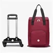 24L Portable Foldable Utility Cart Shopping Bag With Wheels | https://www.bestnamebadges.com