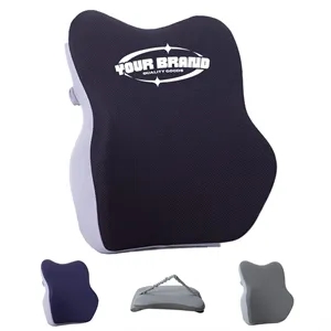 Office Travel Memory Foam Lumbar Support Pillow Back Cushion