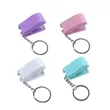 Mini Beautiful  Keychains Portable Plastic Staplers | https://www.bestnamebadges.com