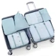 Packing Cubes for Suitcase 8 Set Lightweight Travel Bags | https://www.bestnamebadges.com